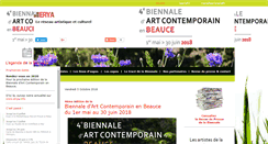 Desktop Screenshot of biennale.erya.info